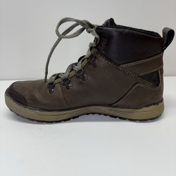 Merrell Black Slate Leather Hiking Boots Mens Size 8 Lace Up Select Warm J23627 - Picture 12 of 13